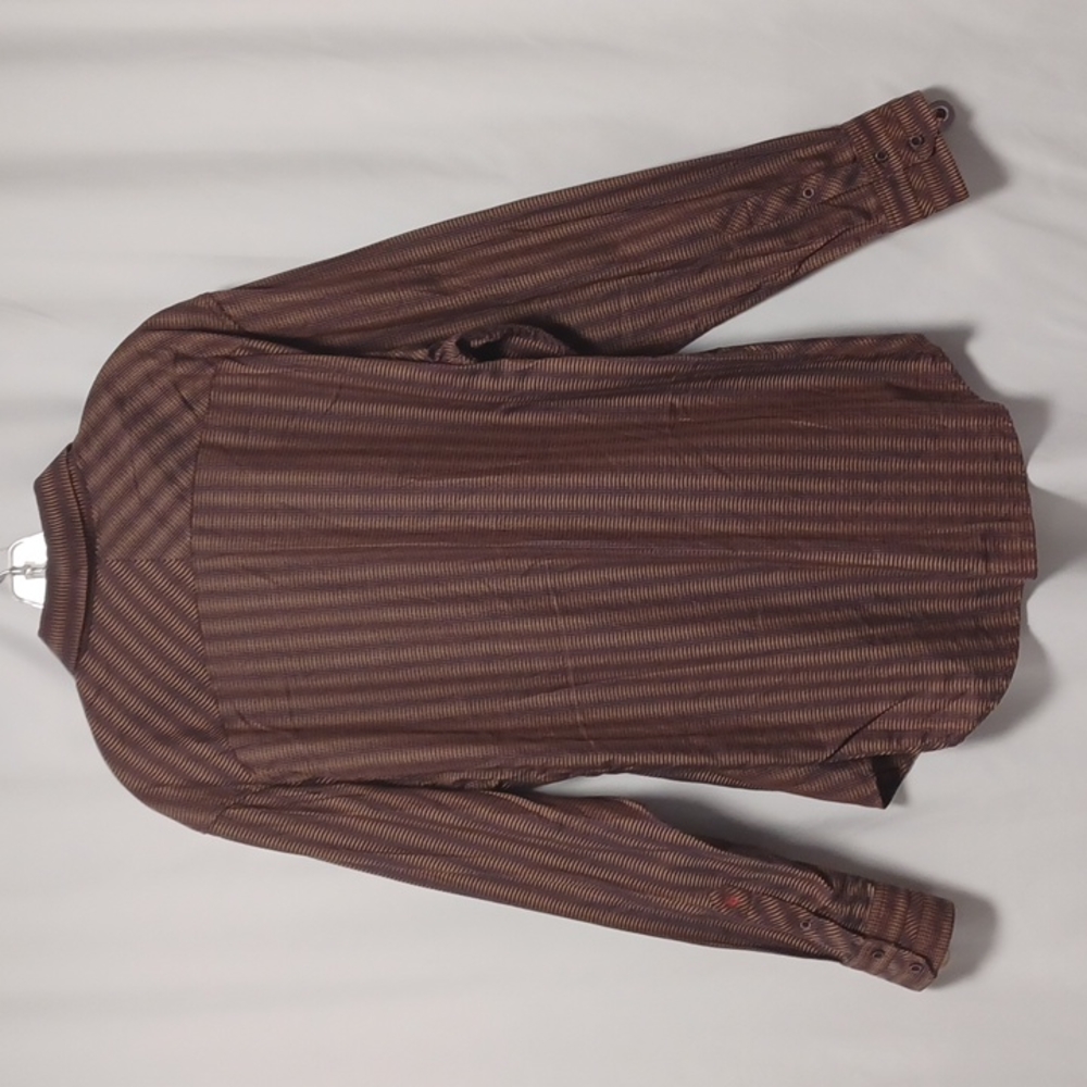 Robert Graham Patterned Button Down Front Long Sl… - image 4